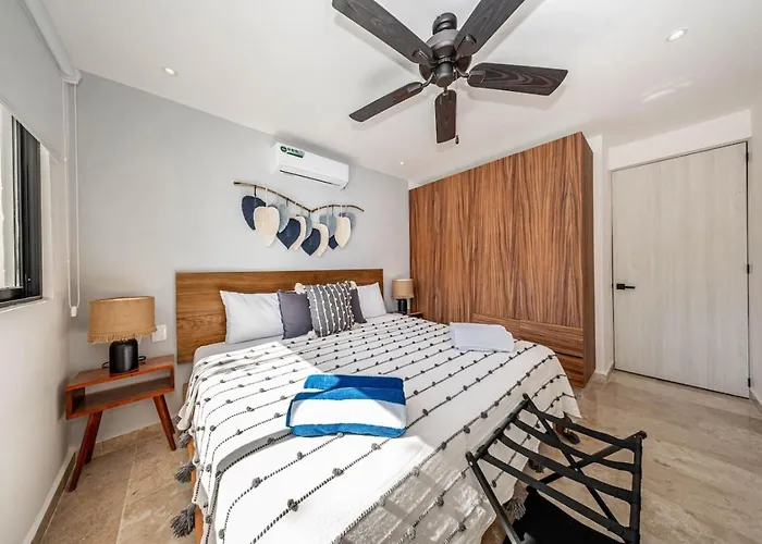 Lux 2 Bd With Balcony And Rooftop Pool At Aldea Zama Apartment *