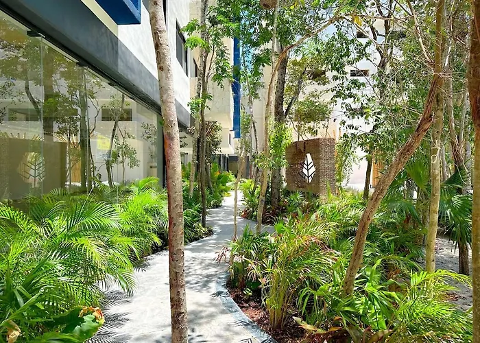 Lux 2 Bd With Balcony And Rooftop Pool At Aldea Zama Apartment