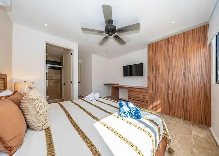 Lux 2 Bd With Balcony And Rooftop Pool At Aldea Zama *