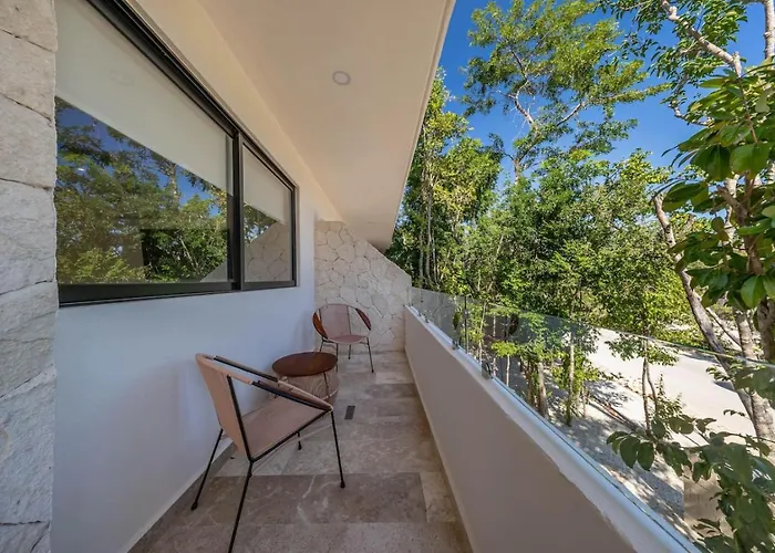 Lux 2 Bd With Balcony And Rooftop Pool At Aldea Zama Apartment