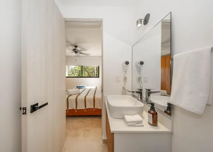 Apartment Lux 2 Bd With Balcony And Rooftop Pool At Aldea Zama