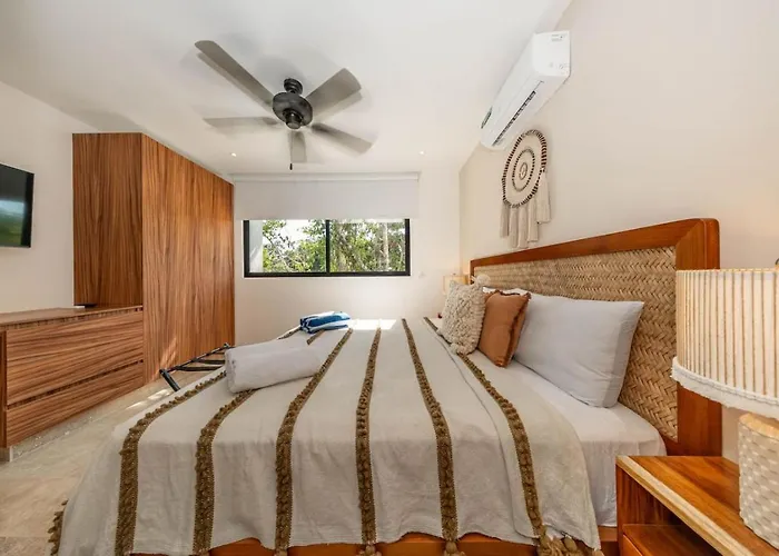 Lux 2 Bd With Balcony And Rooftop Pool At Aldea Zama Apartment *