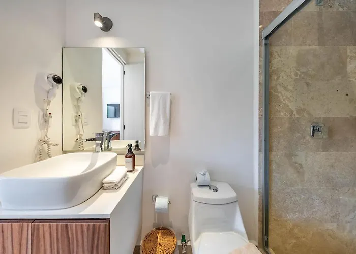 Lux 2 Bd With Balcony And Rooftop Pool At Aldea Zama Apartment Tulum