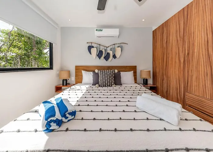 Apartment Lux 2 Bd With Balcony And Rooftop Pool At Aldea Zama