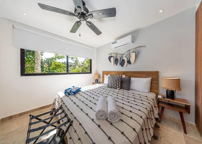 Lux 2 Bd With Balcony And Rooftop Pool At Aldea Zama * Tulum