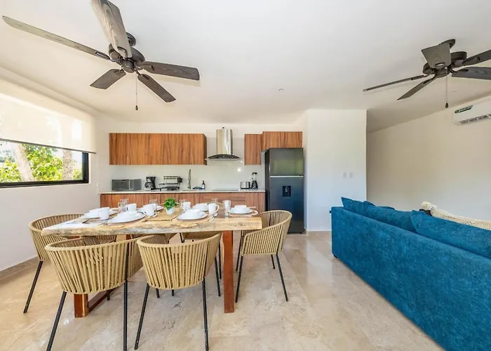 Lux 2 Bd With Balcony And Rooftop Pool At Aldea Zama * Tulum