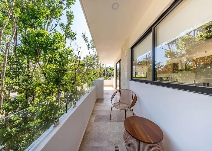 Apartment Lux 2 Bd With Balcony And Rooftop Pool At Aldea Zama
