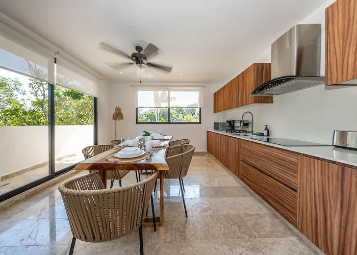 Apartment Lux 2 Bd With Balcony And Rooftop Pool At Aldea Zama Tulum