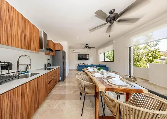 Lux 2 Bd With Balcony And Rooftop Pool At Aldea Zama *