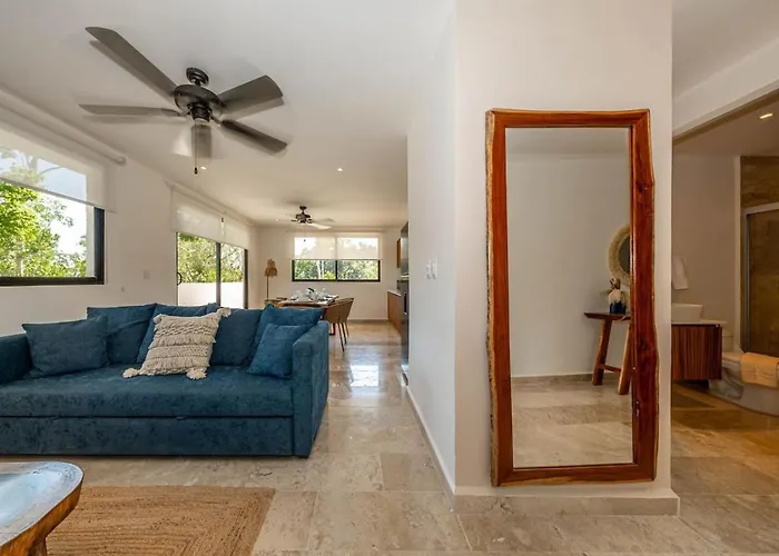Lux 2 Bd With Balcony And Rooftop Pool At Aldea Zama Apartment